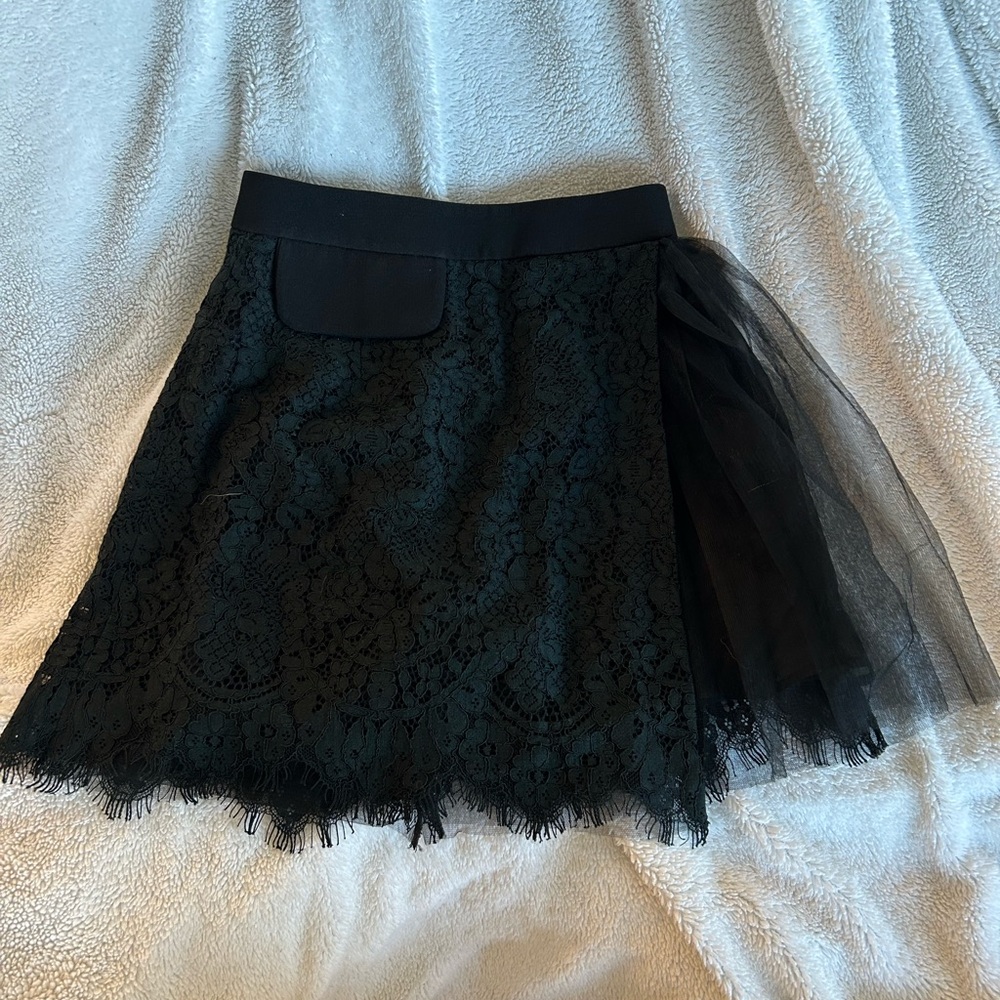 Elpis Global Tulle and Lace Mini Skort - XS